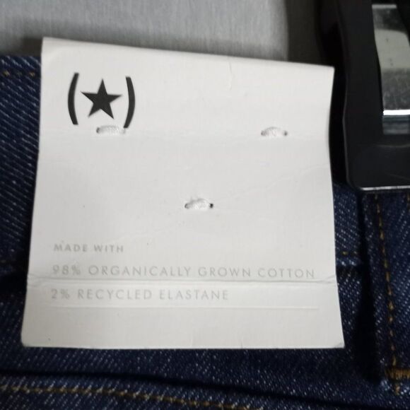 Banana Republic Straight Fit Men's Straight Leg Dark Wash Jeans Size 42x32 NWT - Picture 7 of 9